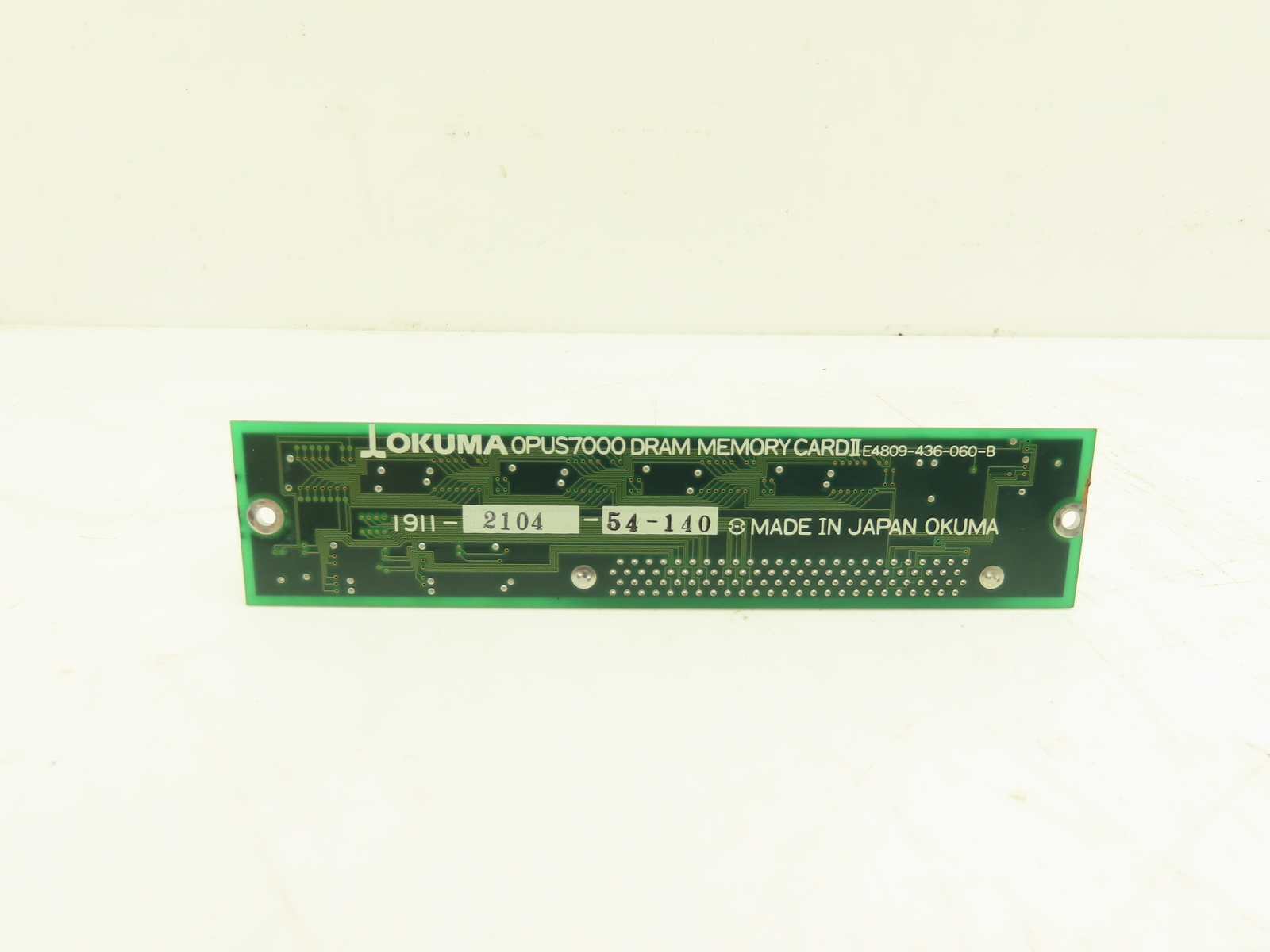 Okuma E4809-436-060-B Opus7000 DRAM Memory Card II