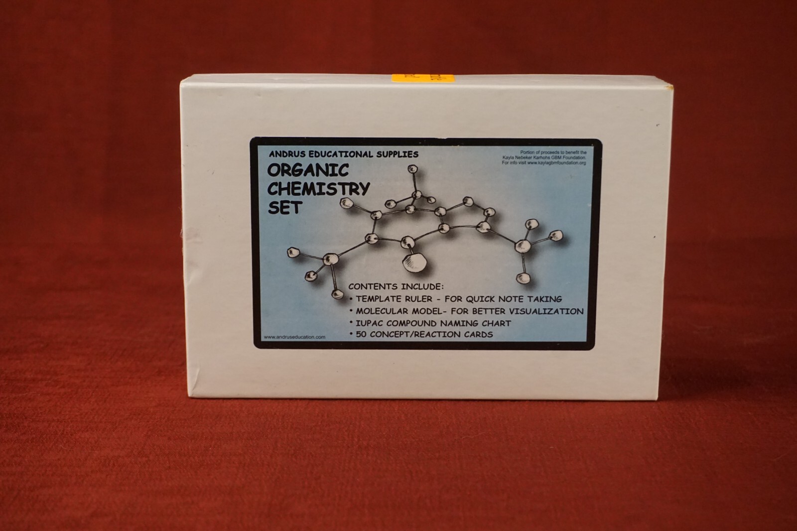 Andrus Educagional Supplies Organic Chemistry Set