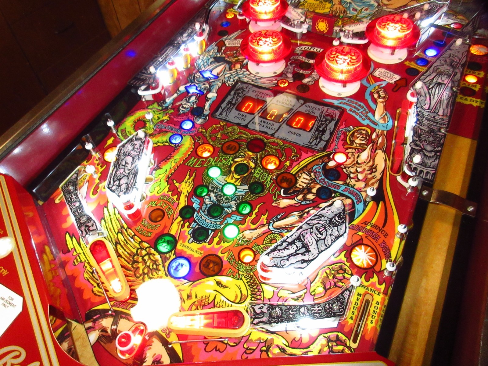 Bally 🐍 MEDUSA 🐍 Pinball Machine 👀 FULLY RESTORED 👀