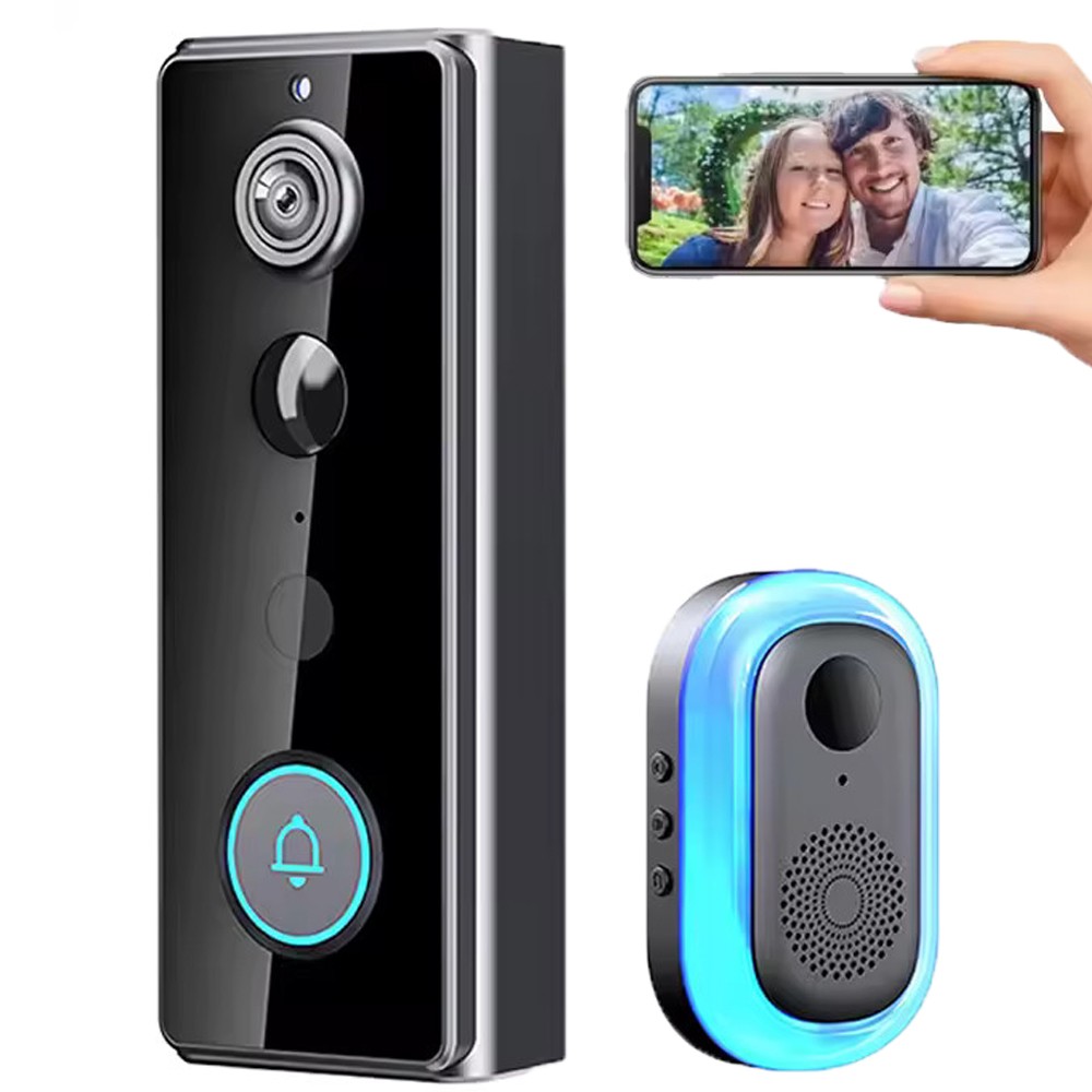 Smart WiFi Video Doorbell Camera 1080P Wireless Security Night Vision Tuya App