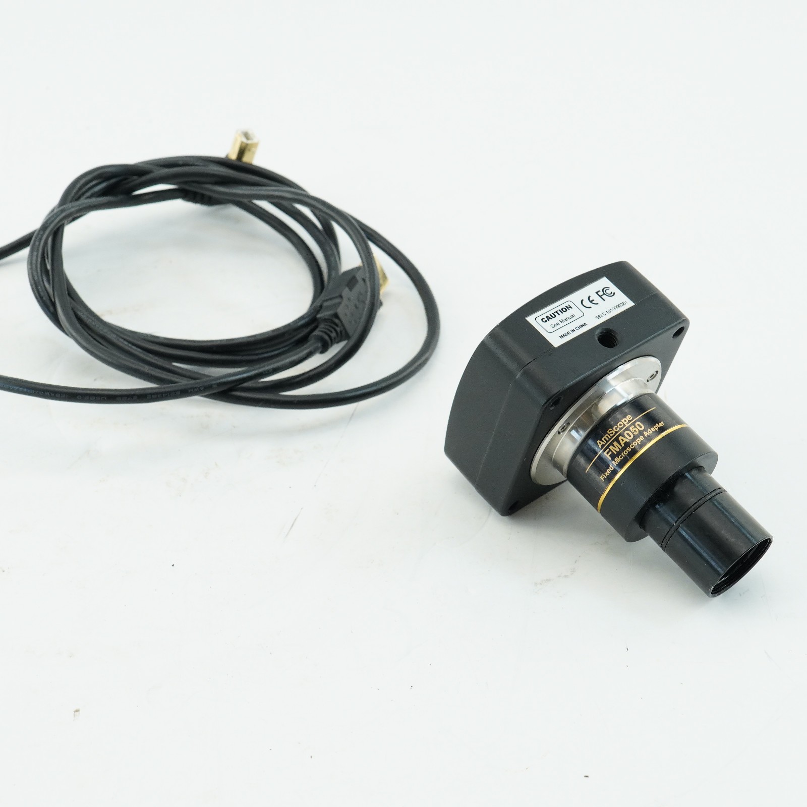 AmScope MU1000 10MP Digital Microscope Camera USB 2.0 C-Mount used