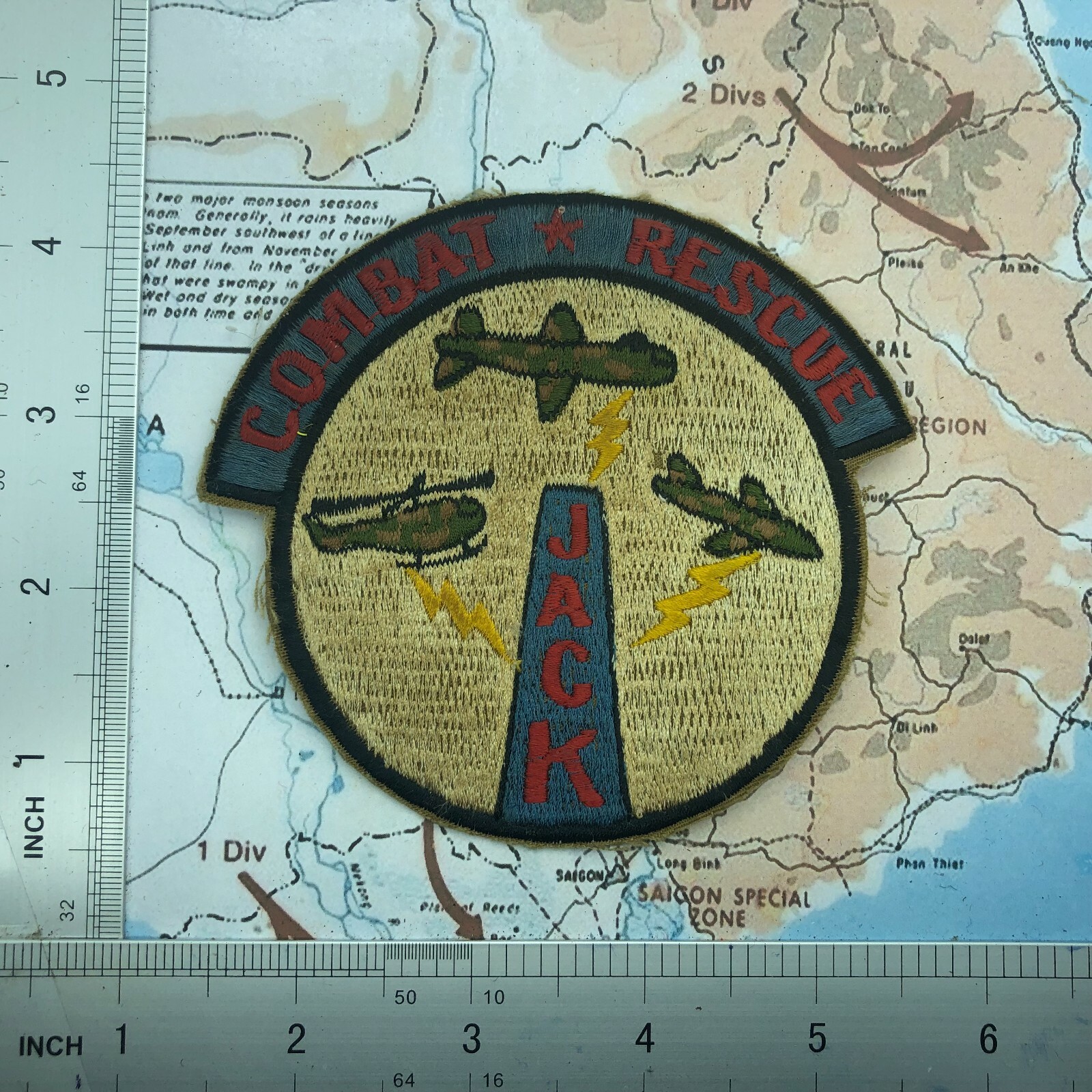 Patch , combat rescue,