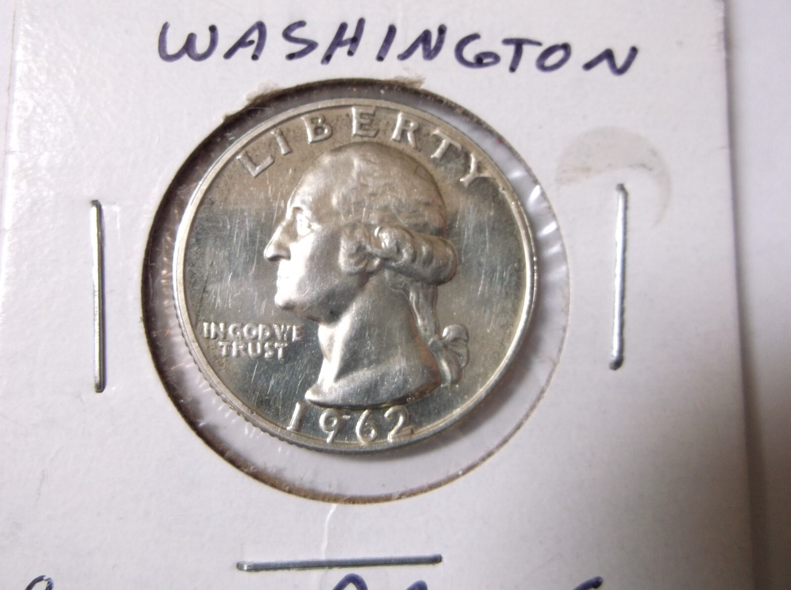 1962 Washington Quarter Proof