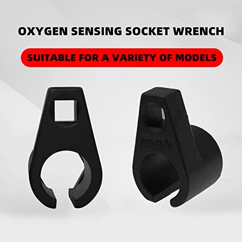 Premium Offset Oxygen Sensor Socket, 3/8 Inch Drive, 7/8 Inch (22mm), High