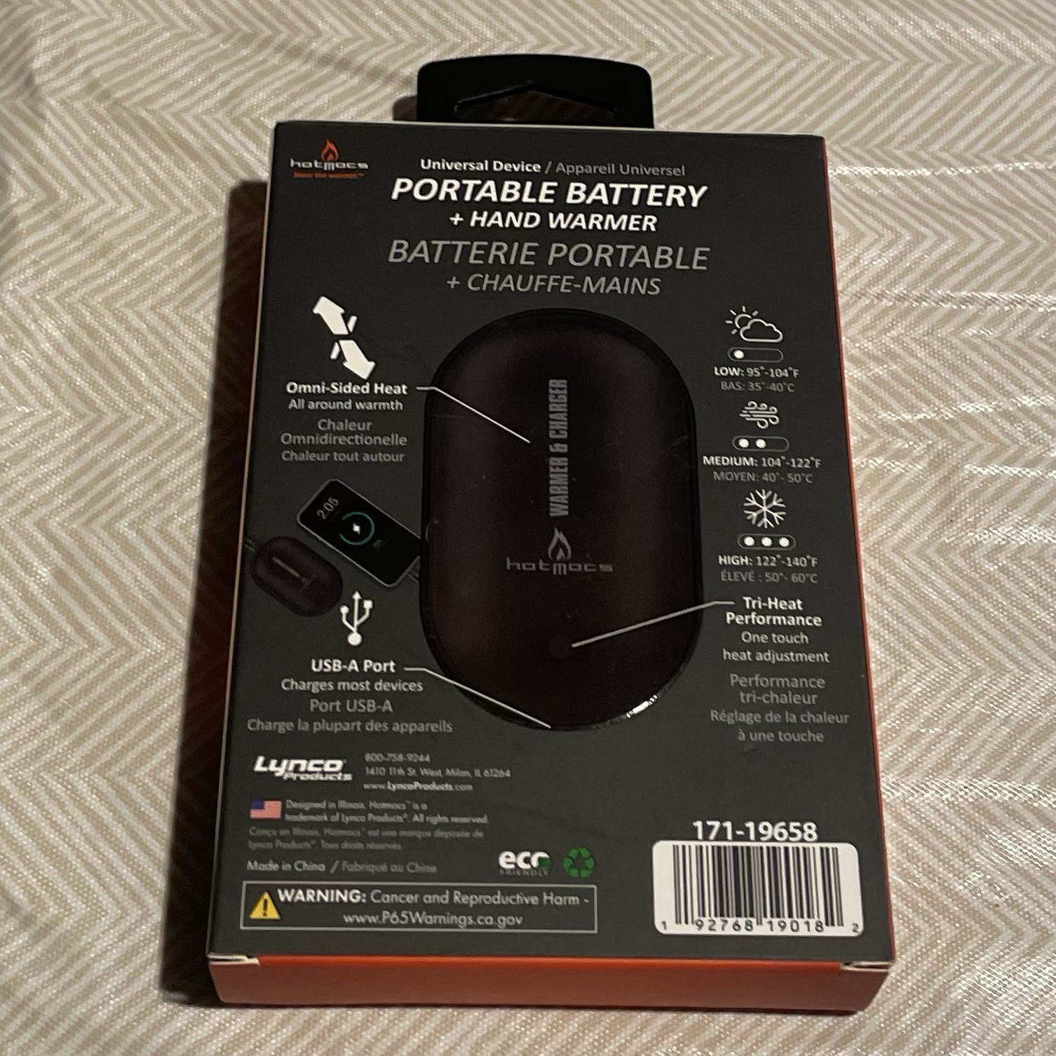Portable Battery + Hand Warmer