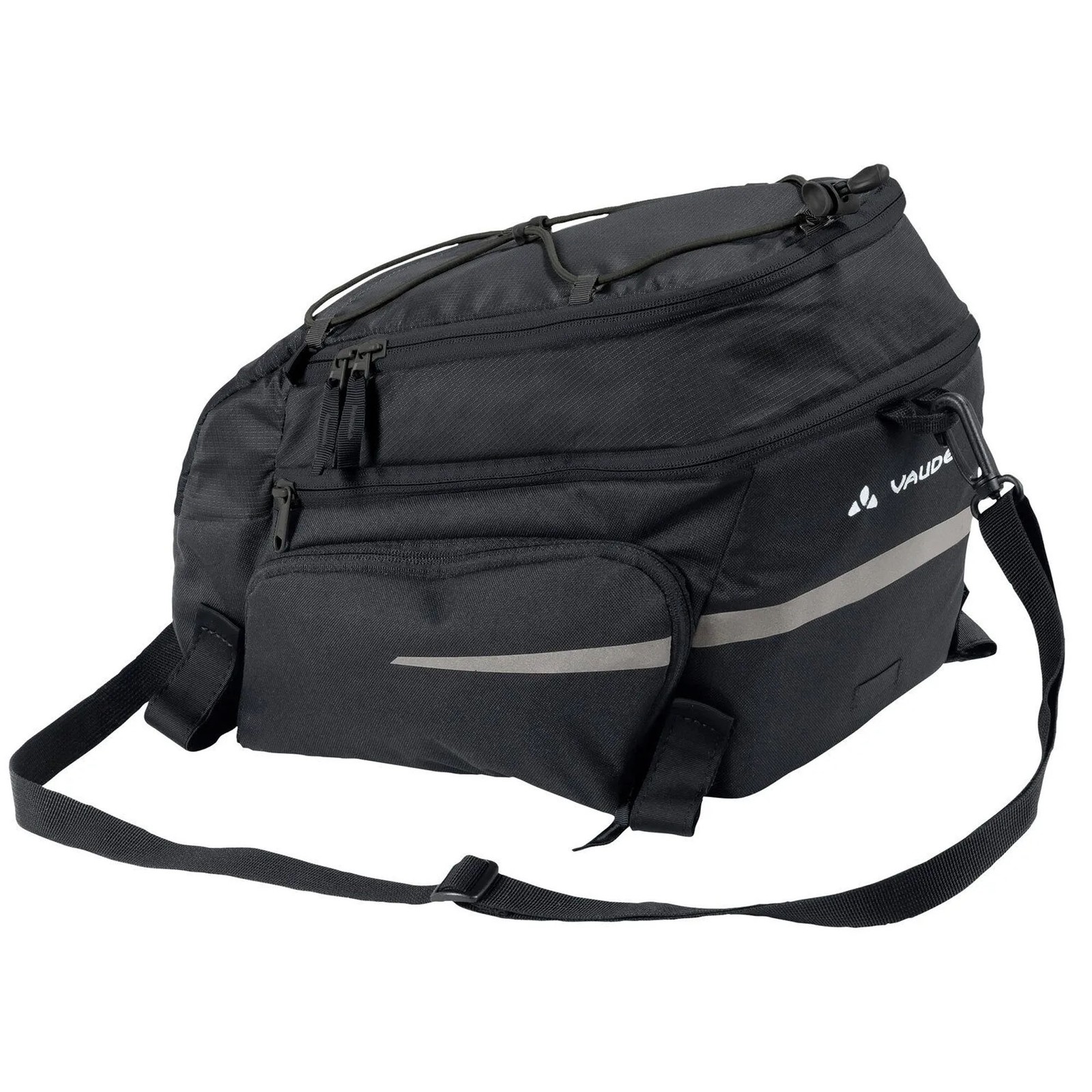 Vaude Silkroad Plus Snap-It Trunk Bag - Black