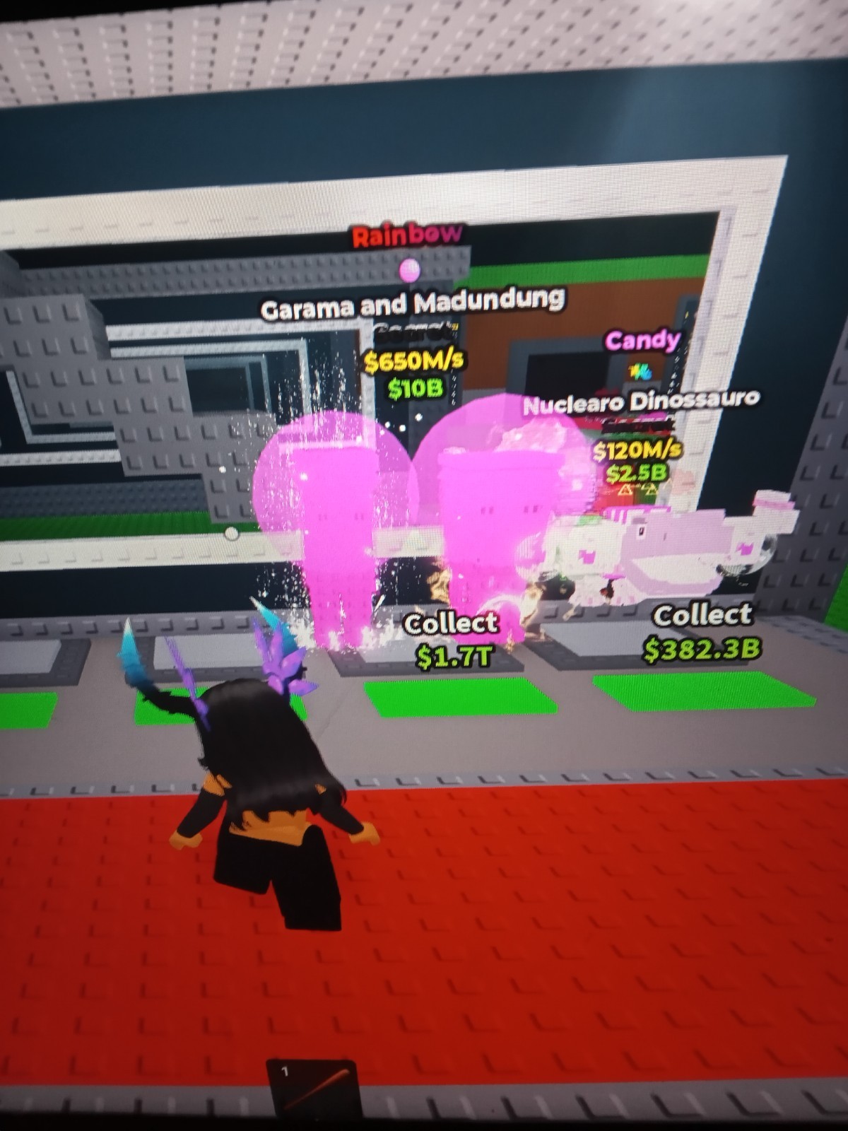 Roblox Rainbow Game Item/Asset ID 9 - Candy, Galaxy & Gold Special Attributes