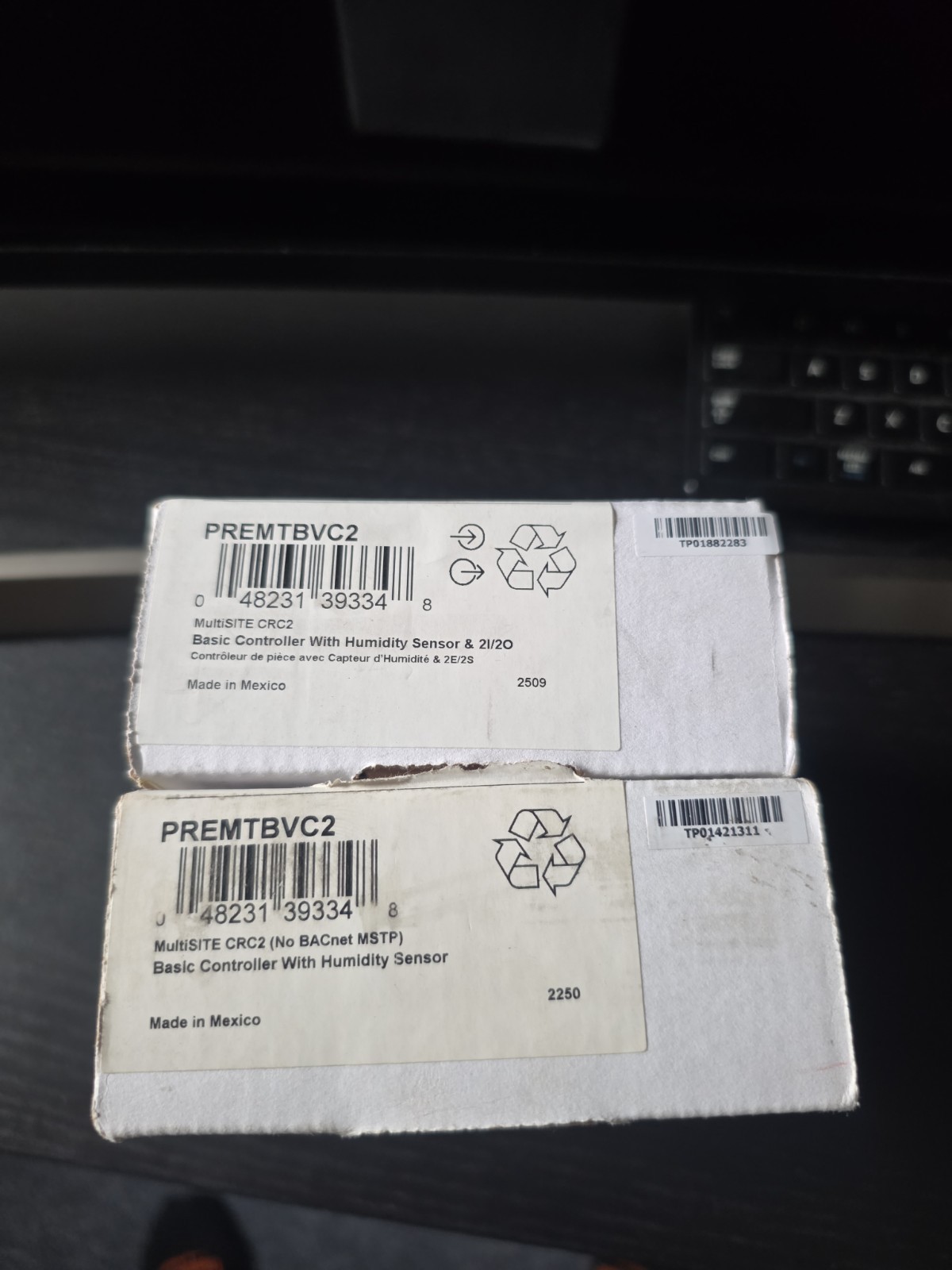 2 pcs LG MultiSITE CRC1 Basic Controller PREMTBVC0 Without PIR Humidity Sensor
