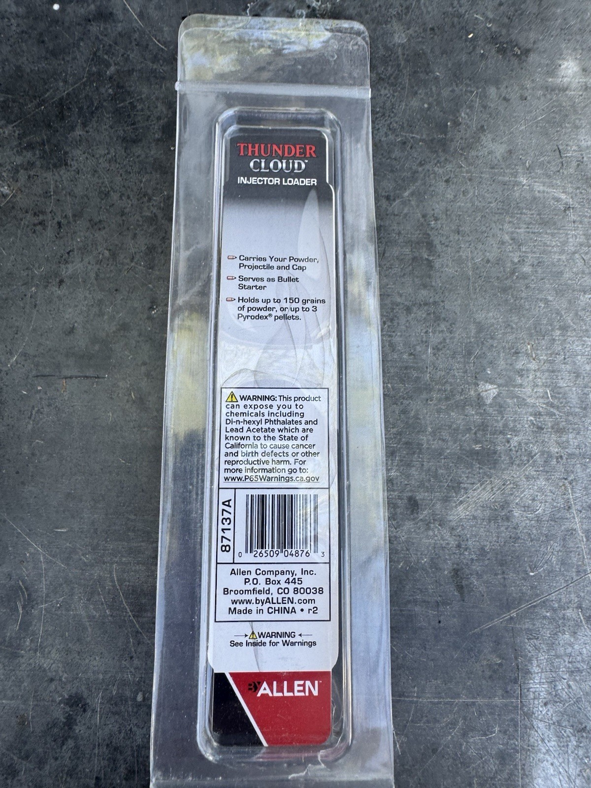 Thunder Cloud by Allen - Injector Loader 87137A - New