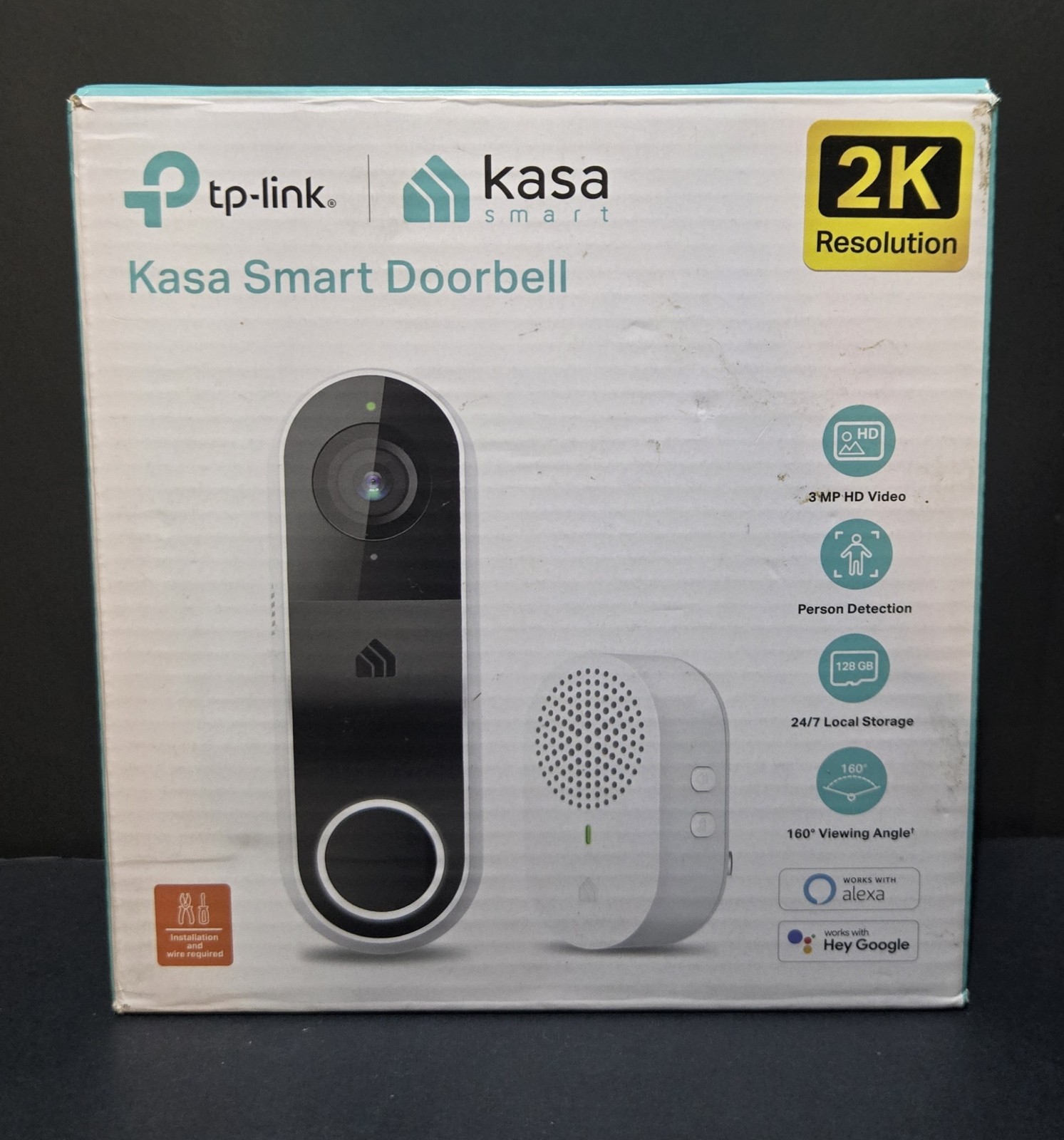 TP-Link Kasa KD110 Smart Doorbell - Read Desc