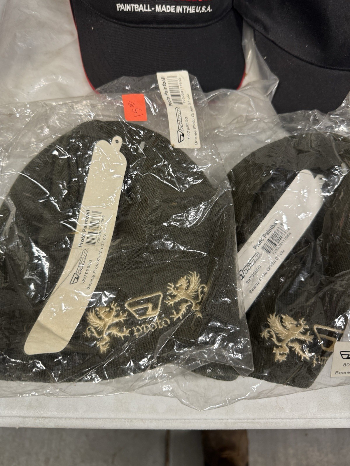 Old School Paintball Hat Lot