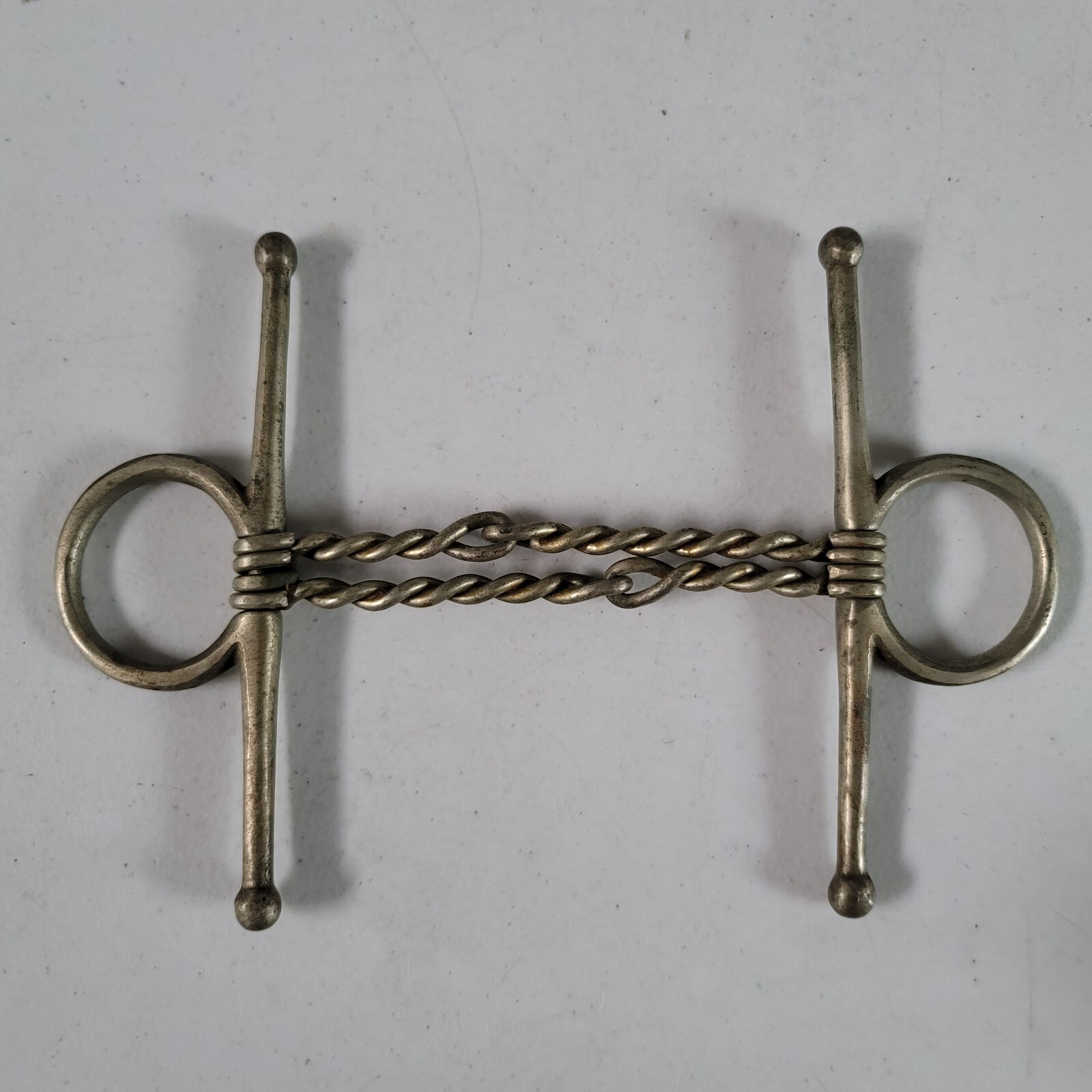 Double-Twisted Wire Snaffle Bit Horse