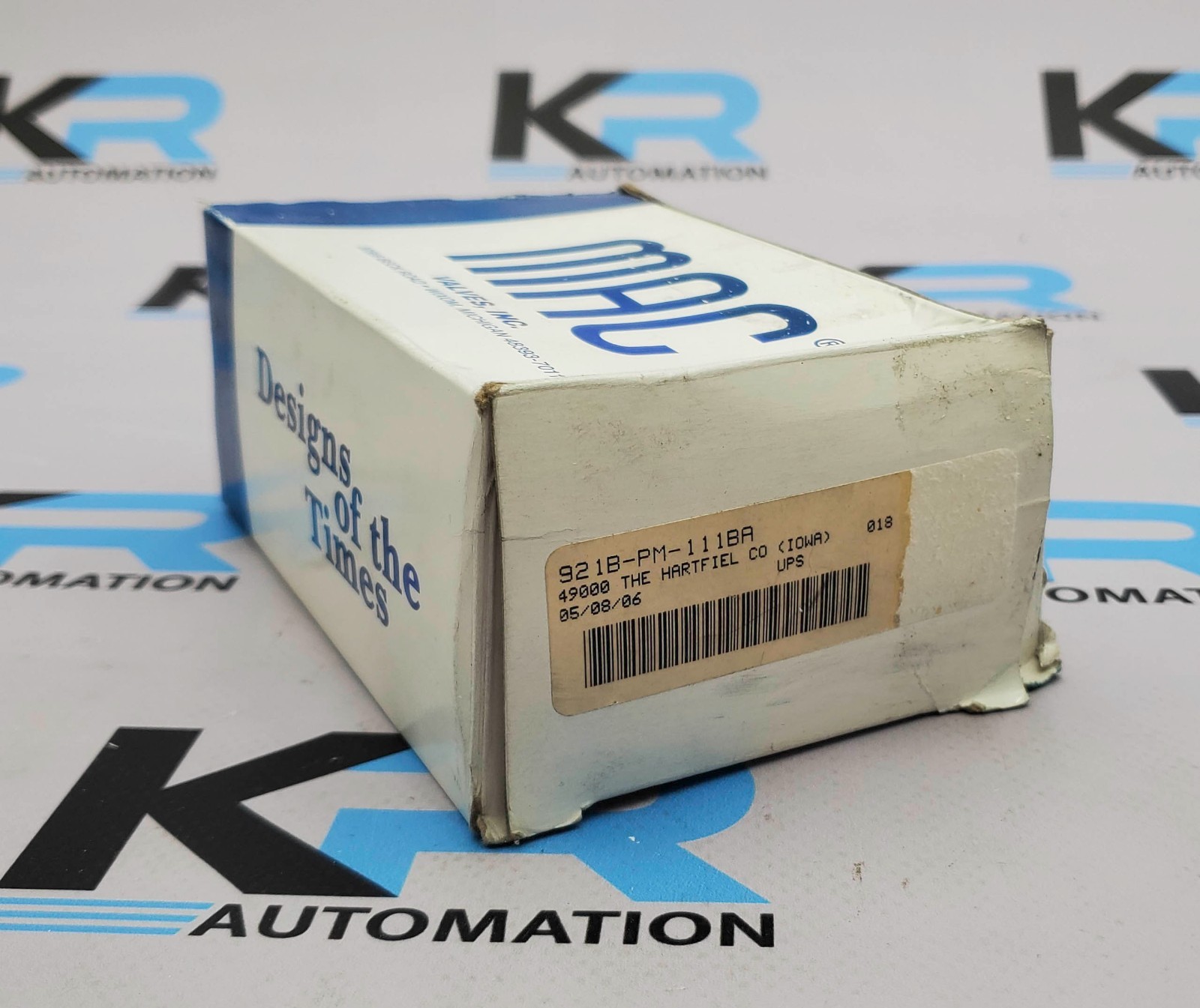MAC 921B-PM-111BA Solenoid Valve 120V 6.8W 150PSI