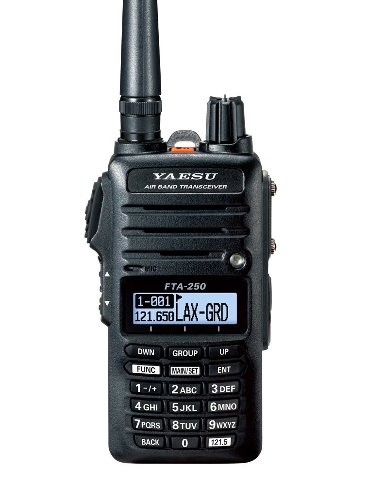 New Yaesu FTA-250L Comm-Only Aviation Transceiver
