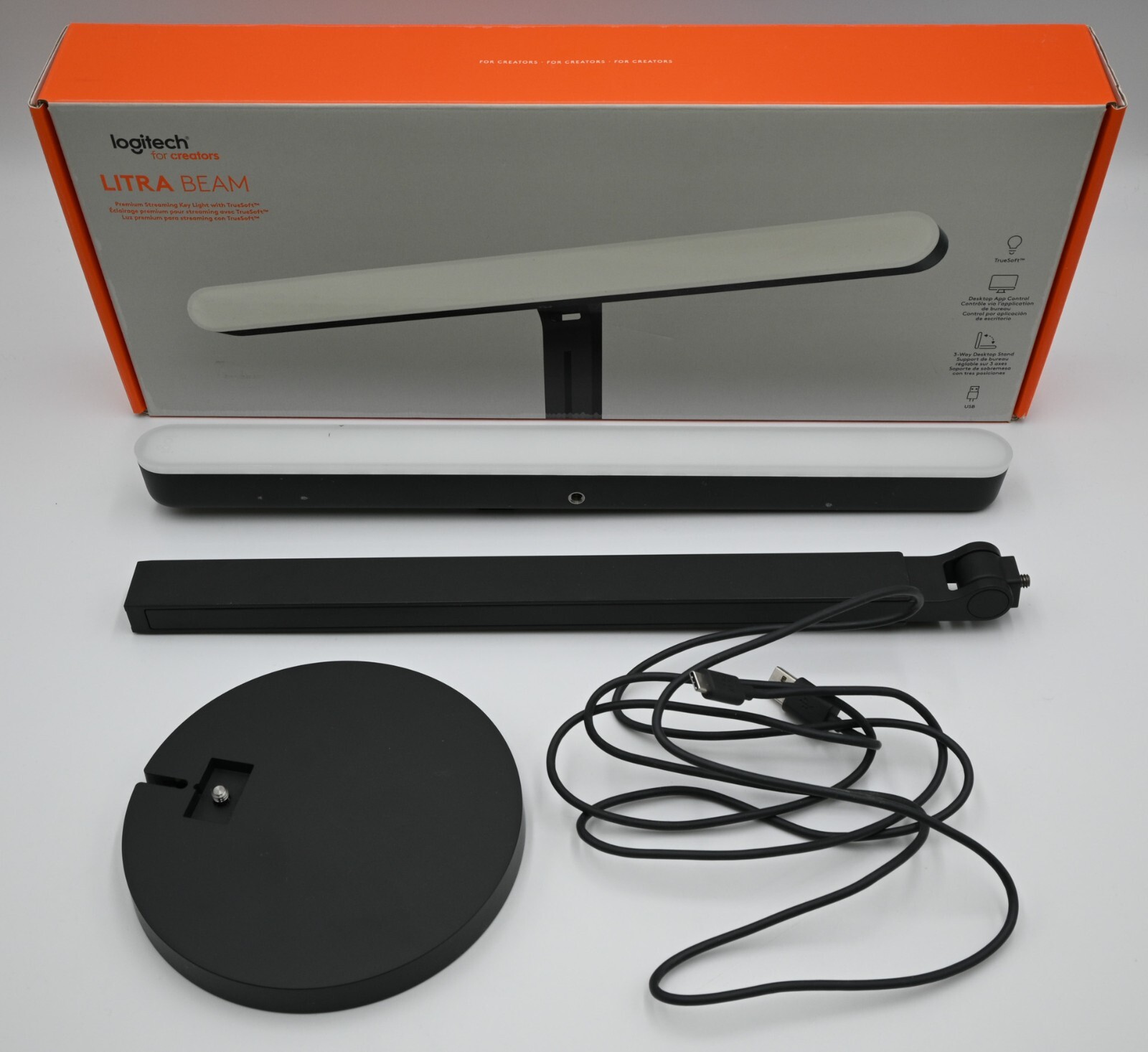 Litra Beam by Logitech for Creators - scuff