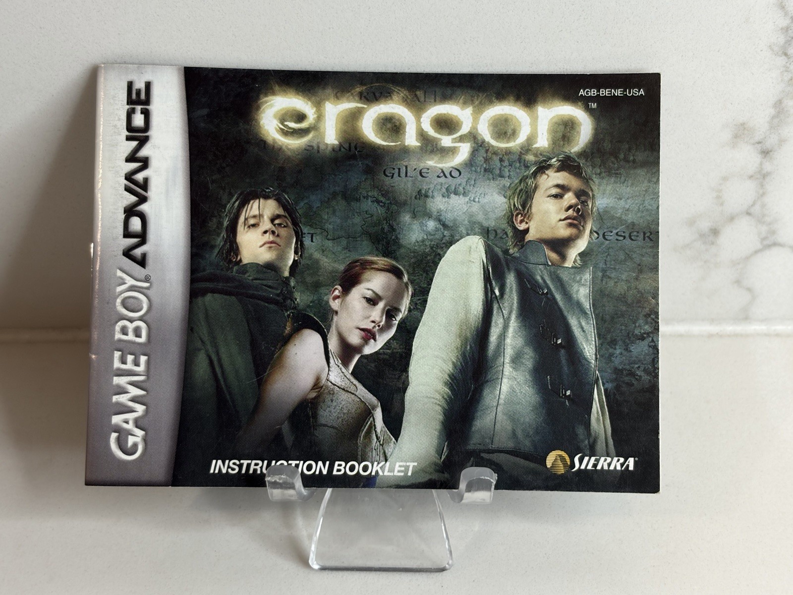 Eragon - 2006 Nintendo Game Boy Color - Instruction Manual