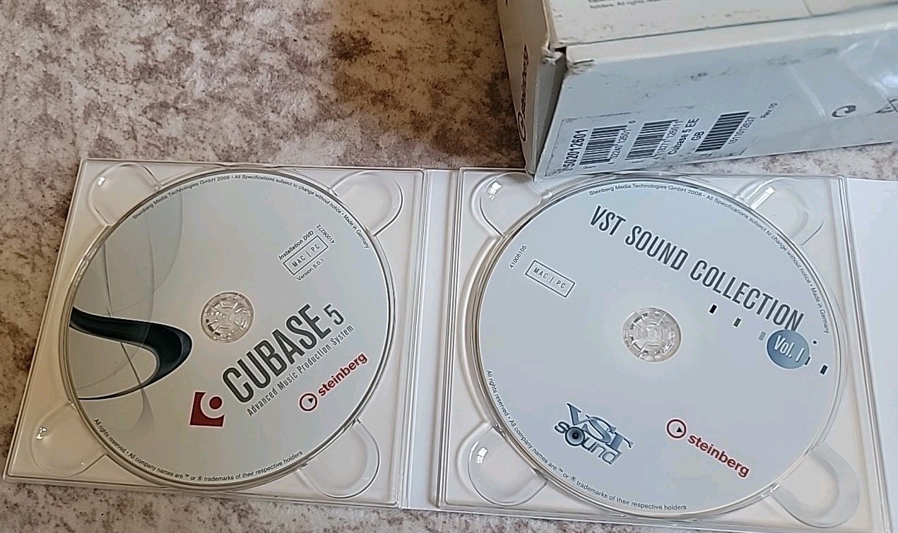 Steinberg CUBASE 5 Education Version Advanced Music Production System**ReadDis**