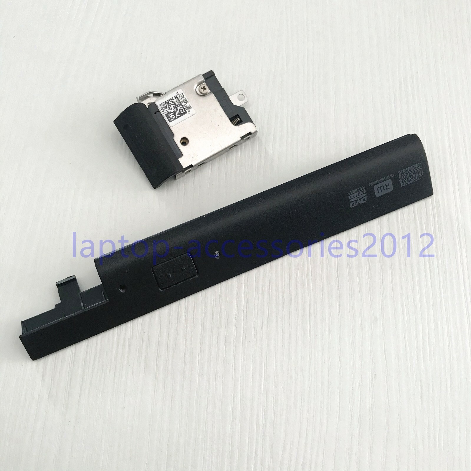 Orinigal For Dell E6420 E6430 E6320 E6520 DVD-RW Drive Caddy Bezel Cover & latch