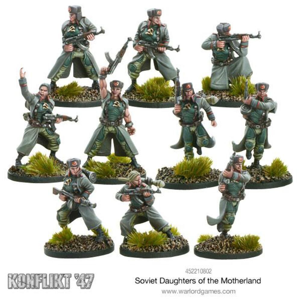 Konflikt '47 - Daughters of the Motherland - Warlord Games NEW
