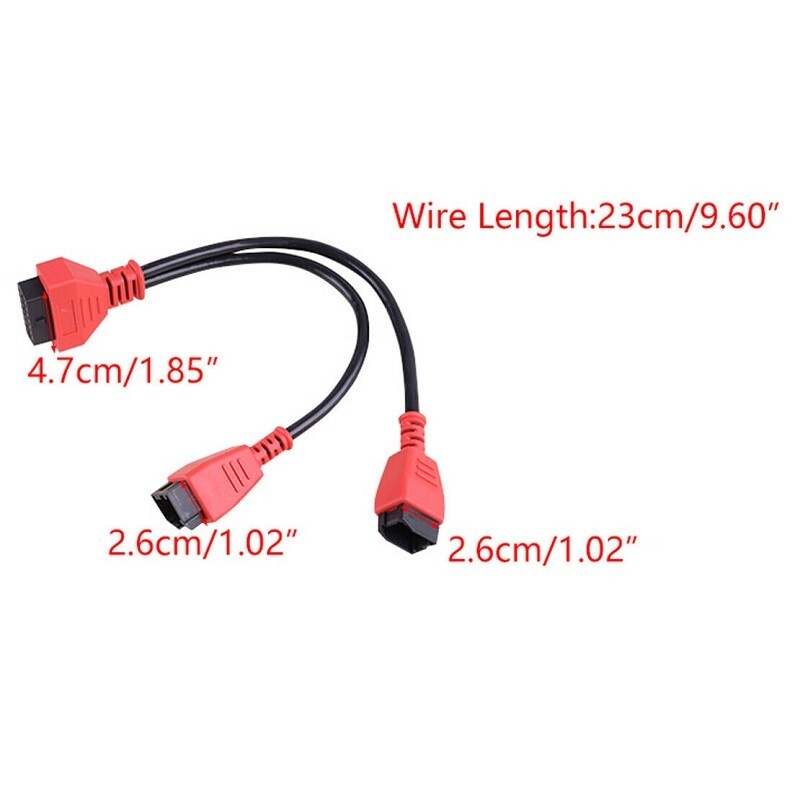 FCA 12+8 Universal Adapter Cable Adapter For OBDSTAR/LAUNCH Easy to Use