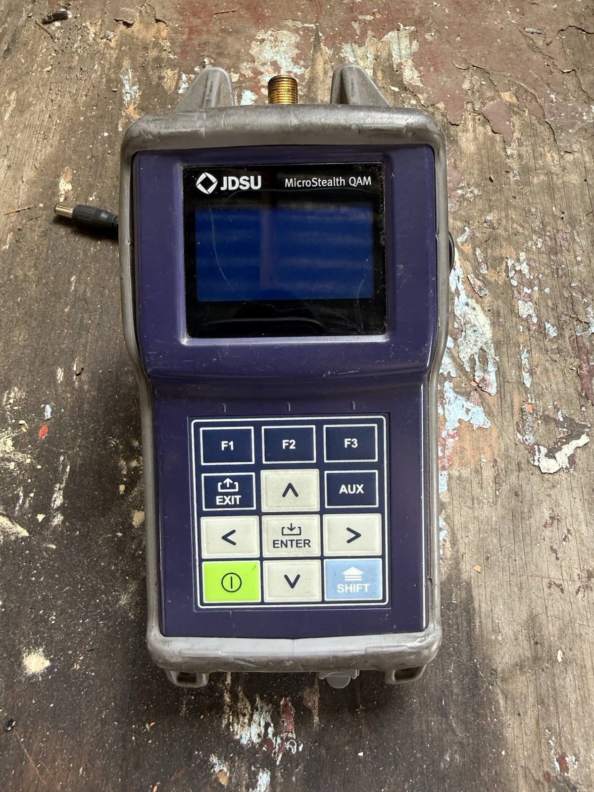 JDSU MSQ-900 MICROSTEALTH QAM SIGNAL LEVEL METER WITH CHARGER