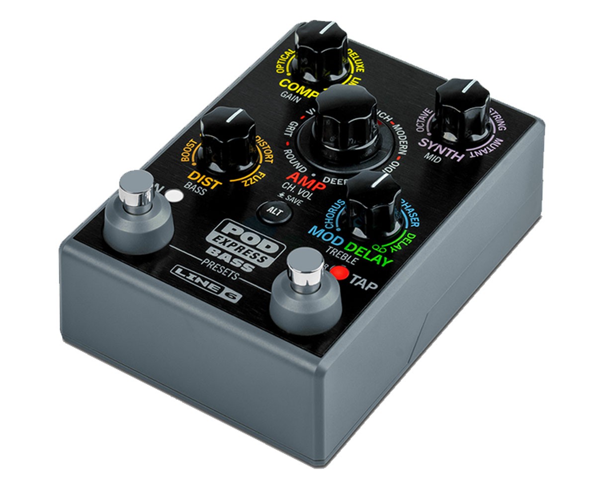 Line 6 POD Express Bass Portable Multi-FX Pedal