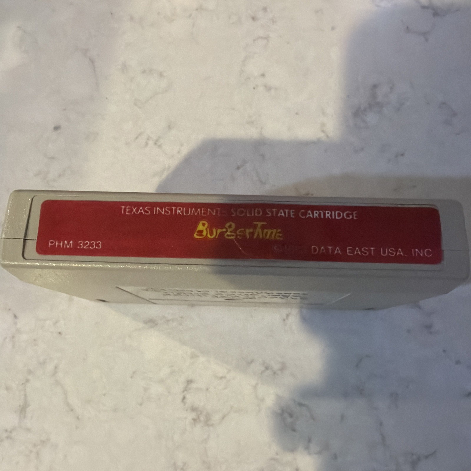 Texas Instruments Solid State Cartridge Burger Time