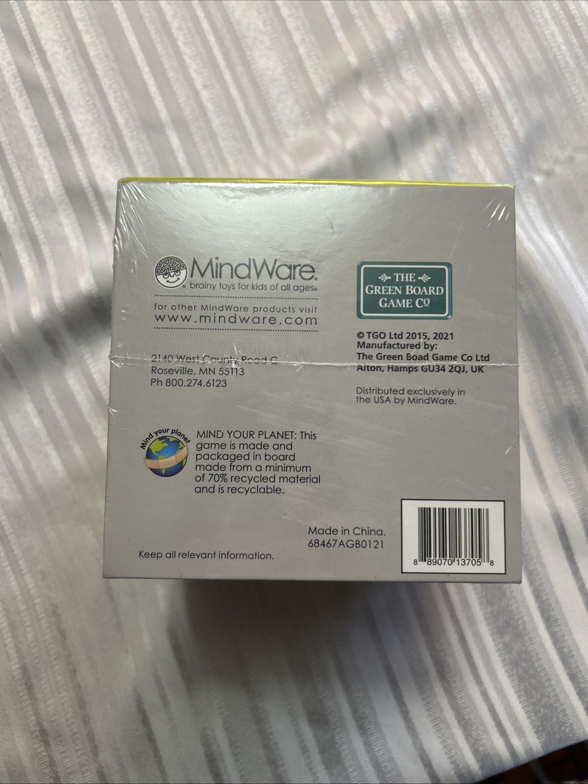 Brainbox Science and Nature MindWare Observation and Memory New Sealed