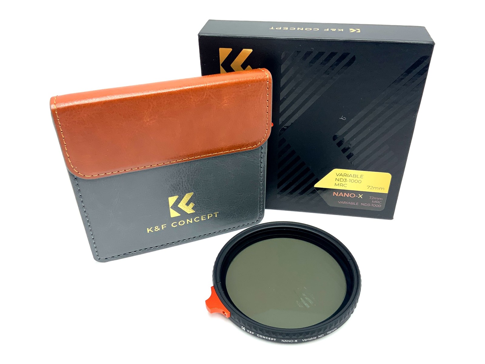 K&F Concept Graufilter Nano-X Variable ND3-1000 MRC OVP Filter 72mm Circular