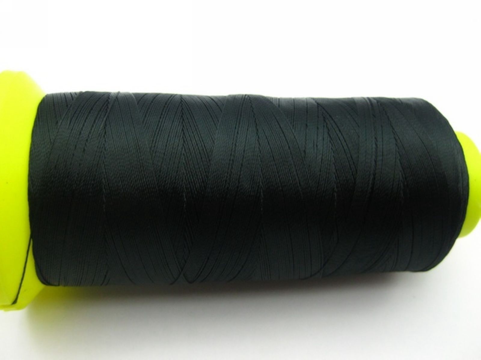 One Spool Black Nylon Beading Weaving Sewing Thread Cord String Size 210D