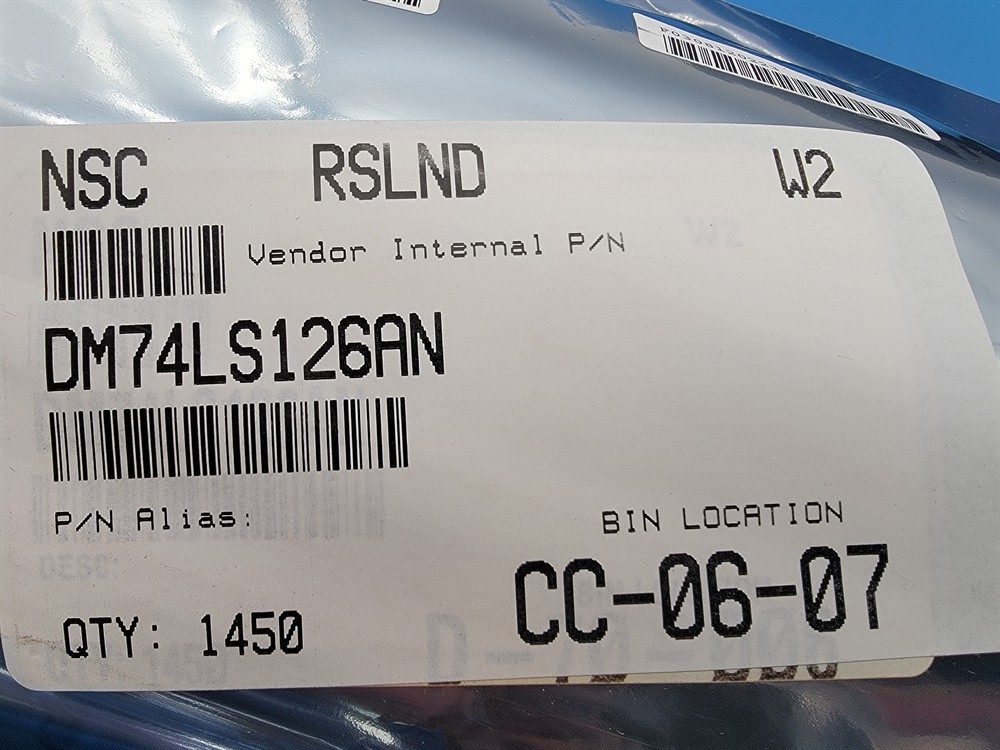 New (250pcs) DM74LS126AN NATIONAL SEMI IC Logic