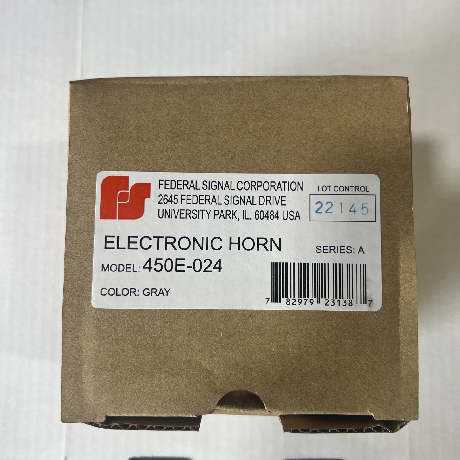Federal Signal 450E-024 Vibratone Electronic Horn  BRAND NEW