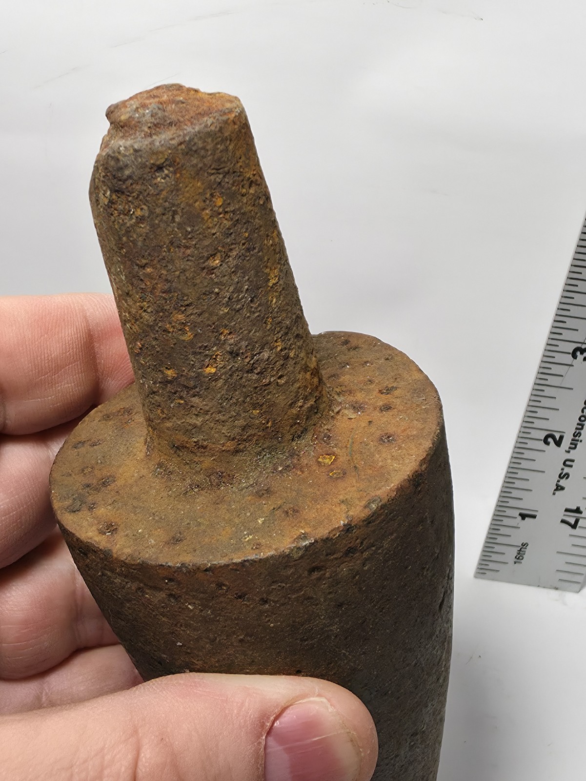 Vintage Smithing Blacksmith Hardy Solid Cone Anvil Heavy 3lb 5oz (B18)