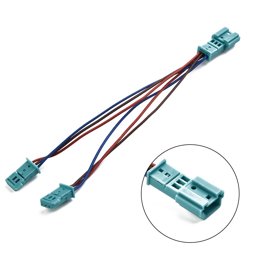Cupholder LED Ambient Light AC/Radio Adapter Y Cable Fit For-F30 F31 F80 M3-