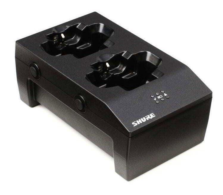 New Shure SBC200-US Dual Docking Charger For Wireless Microphones & Batteries