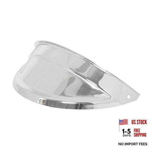 Grand General 92470 Headlight (Clear Visor) 7" Visor w/o Hole in Center