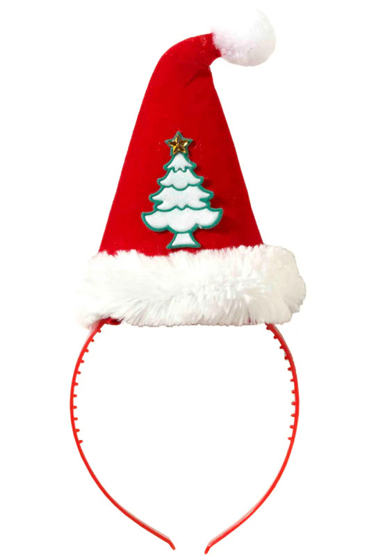 Brand New Christmas Tree Santa Hat Headband Costume Accessory