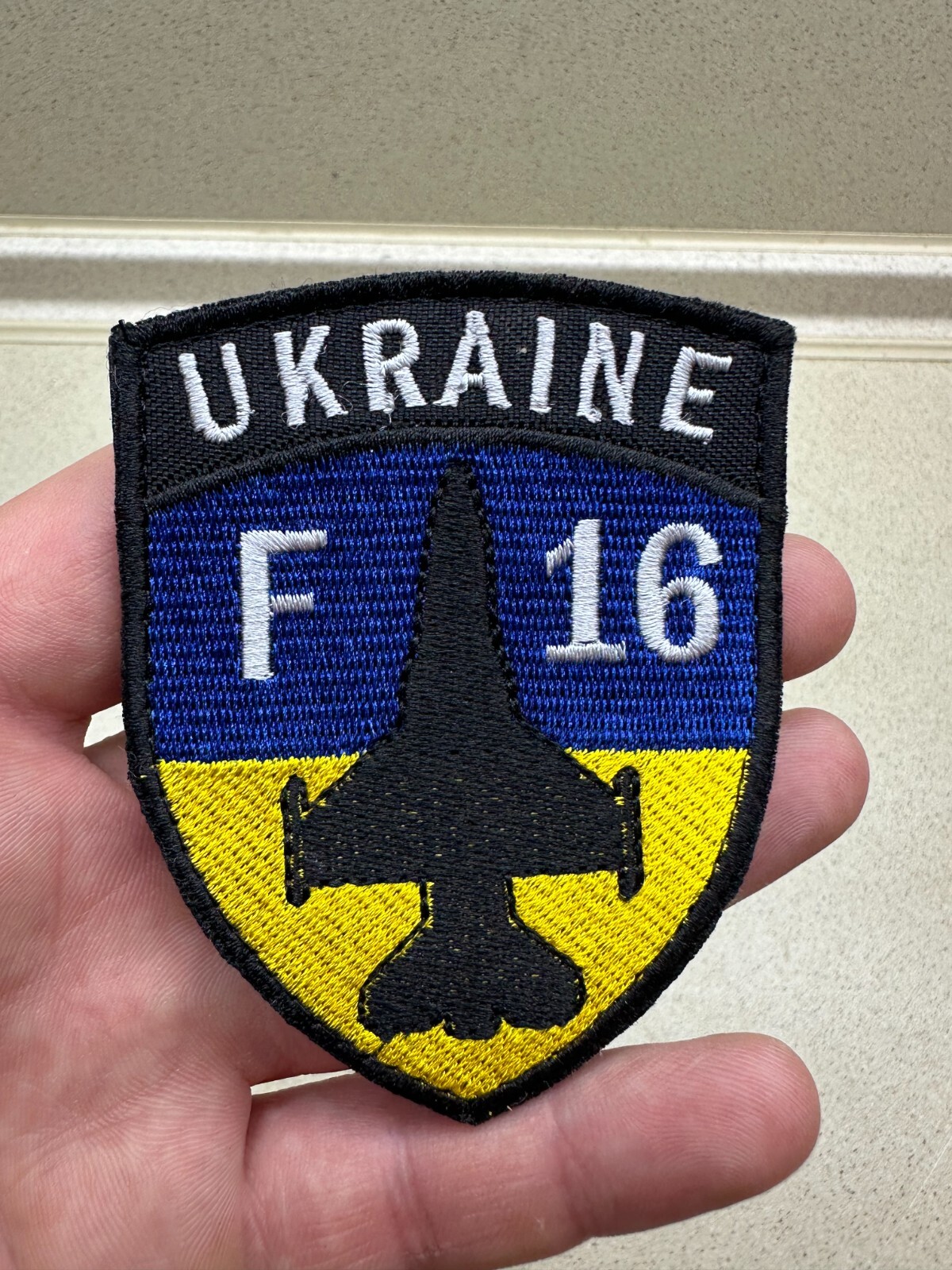 F-16 pilot  Patch Ukraine  Army