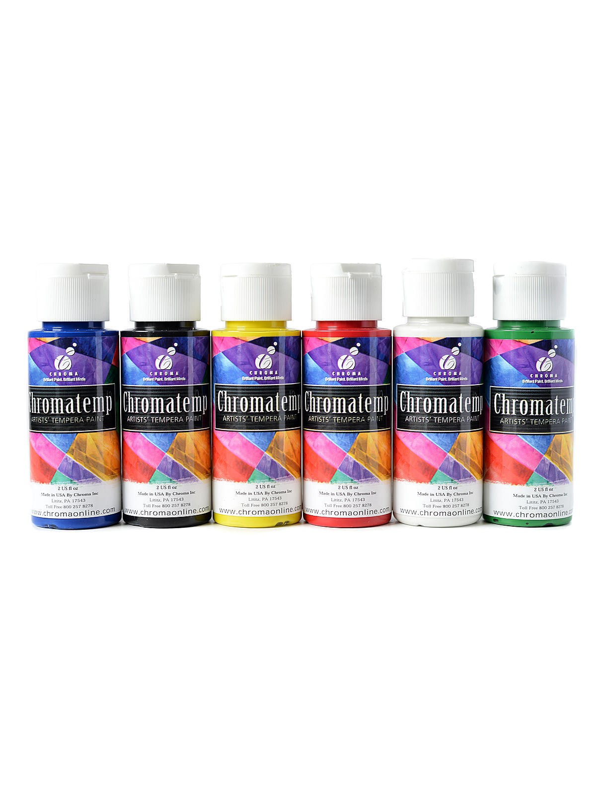 Chroma Inc. ChromaTemp Artists' Tempera Paint Sets