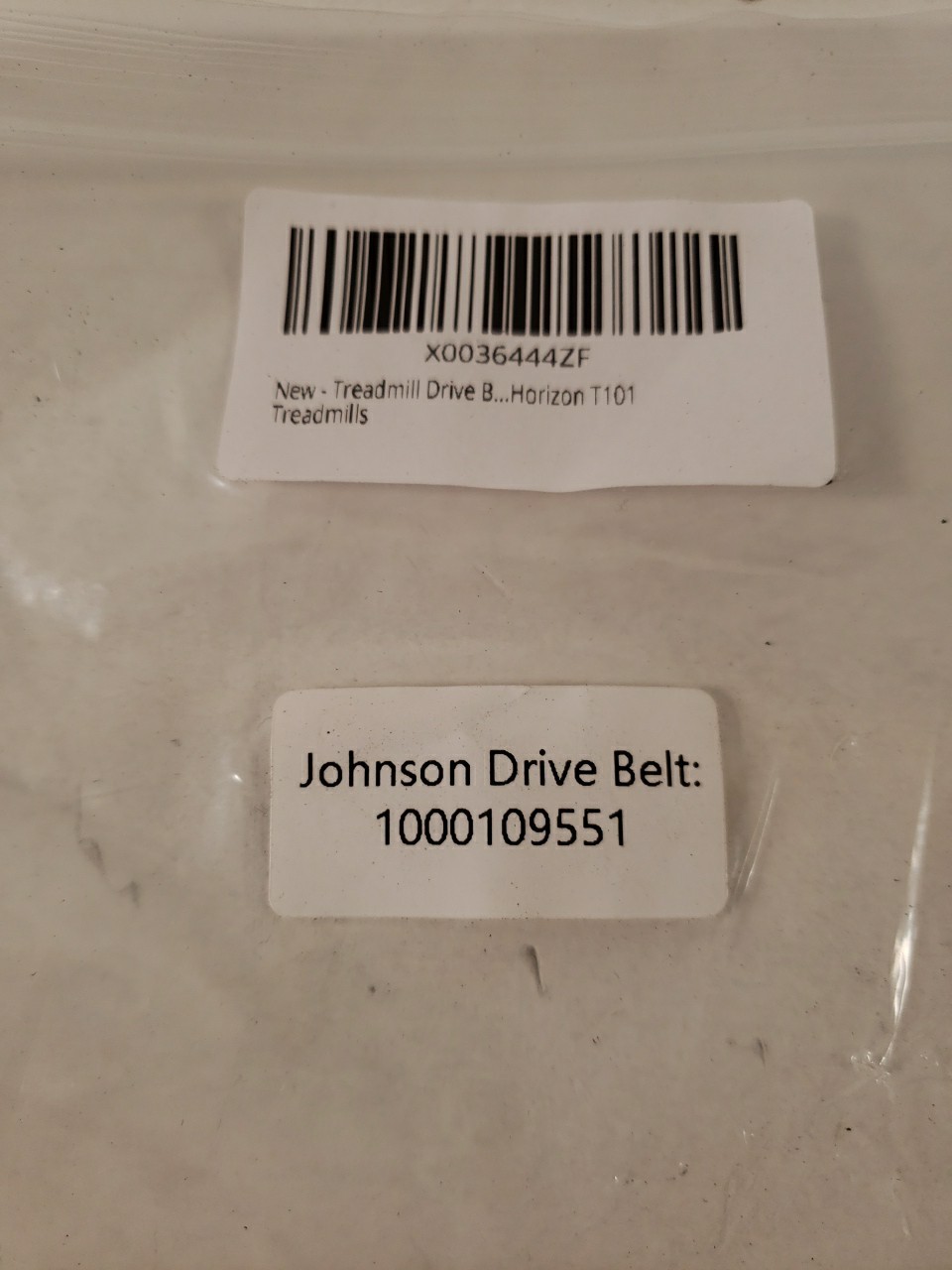 Johnson Drive Belt For Treadmills, 1000109551