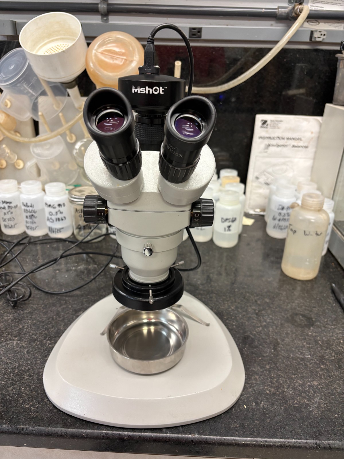 Microscope & Microscope Camera: Mshot MD50