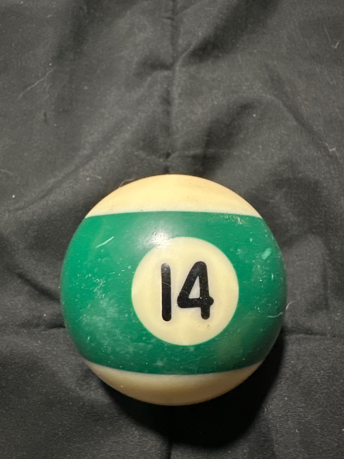 Replacement Billiard Pool Ball vintage green 14