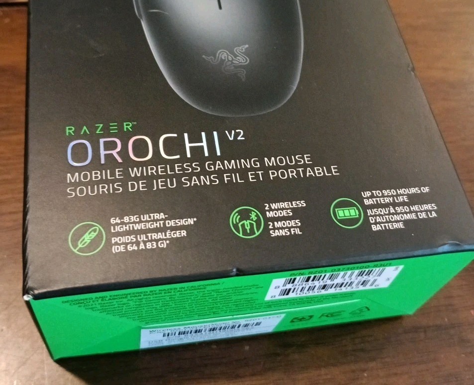 Razer Orochi V2 Mobile Wireless Gaming Mouse - Black
