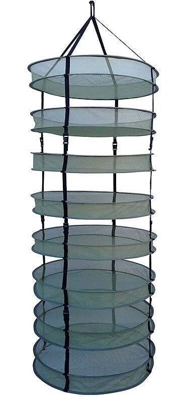 2x Packs The Clean Cut ez Cure 8 Tiers 23" Hanging Drying Rack