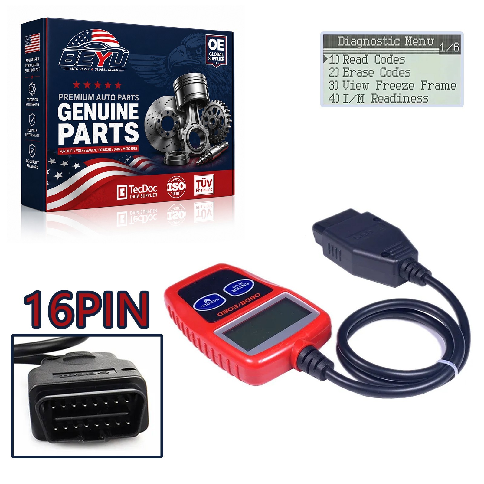 ODB2 Scanner MS309 Full Function OBDII Diagnostic Scanner Car Diagnostic Scanner