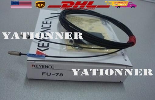 1PC New In Box Keyence FU-78 Fiber Optic Sensor FU78 Free Shipping