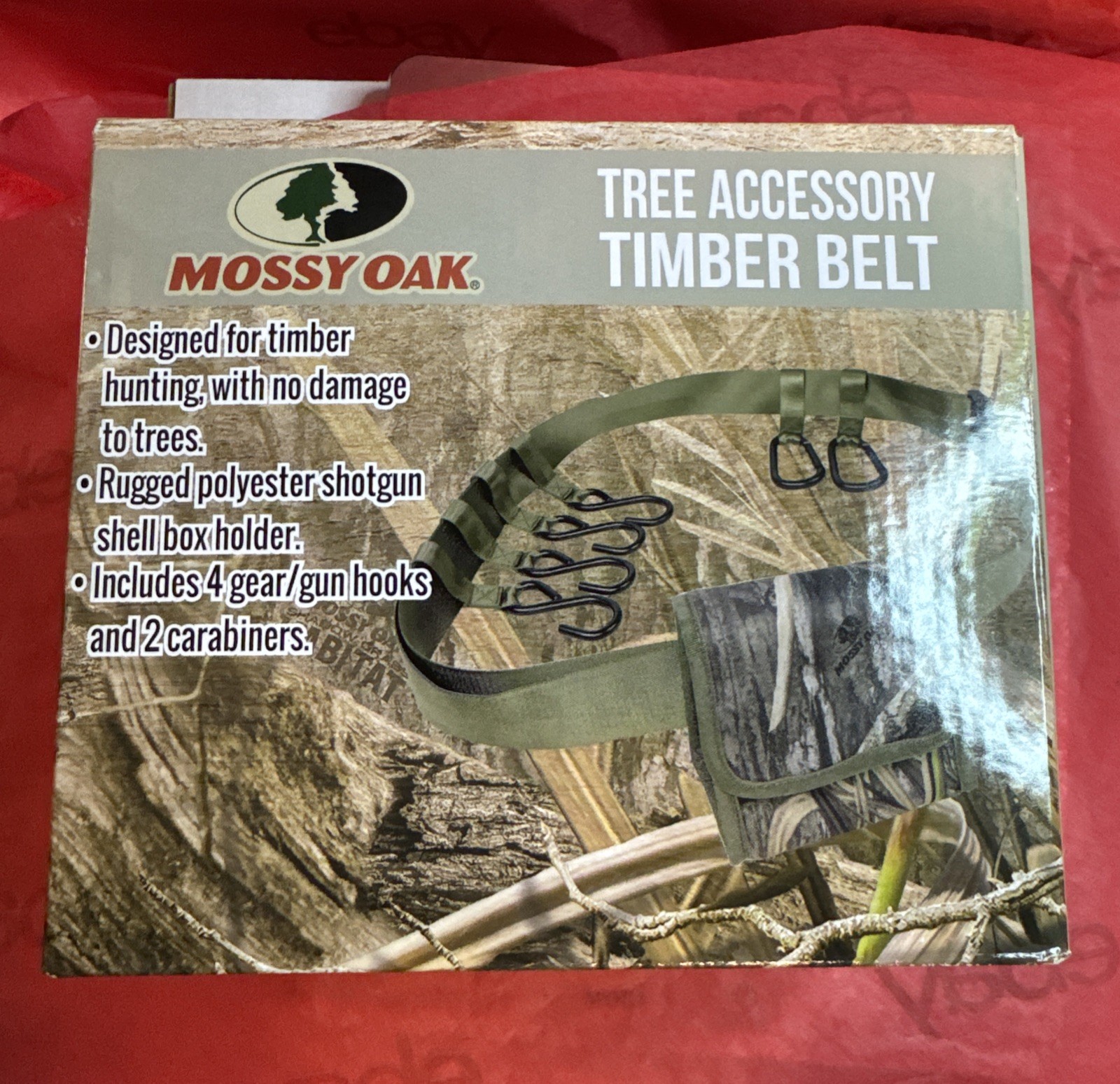 Mossy Oak Tree Accessory Timber Belt Hunting Tree Stand New In The Box