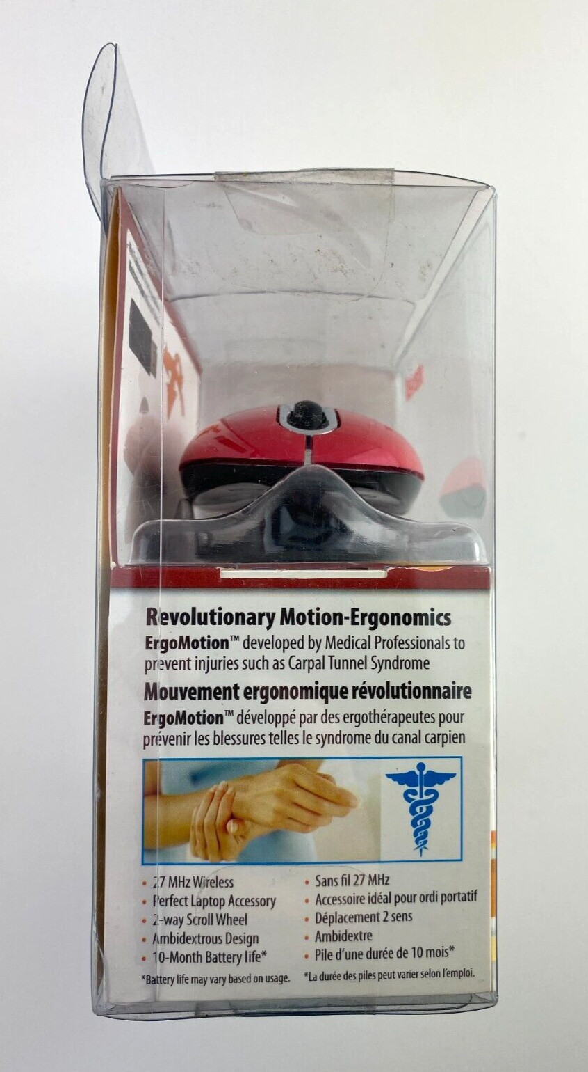 Ergomotion Optical Motion Mouse Maxell