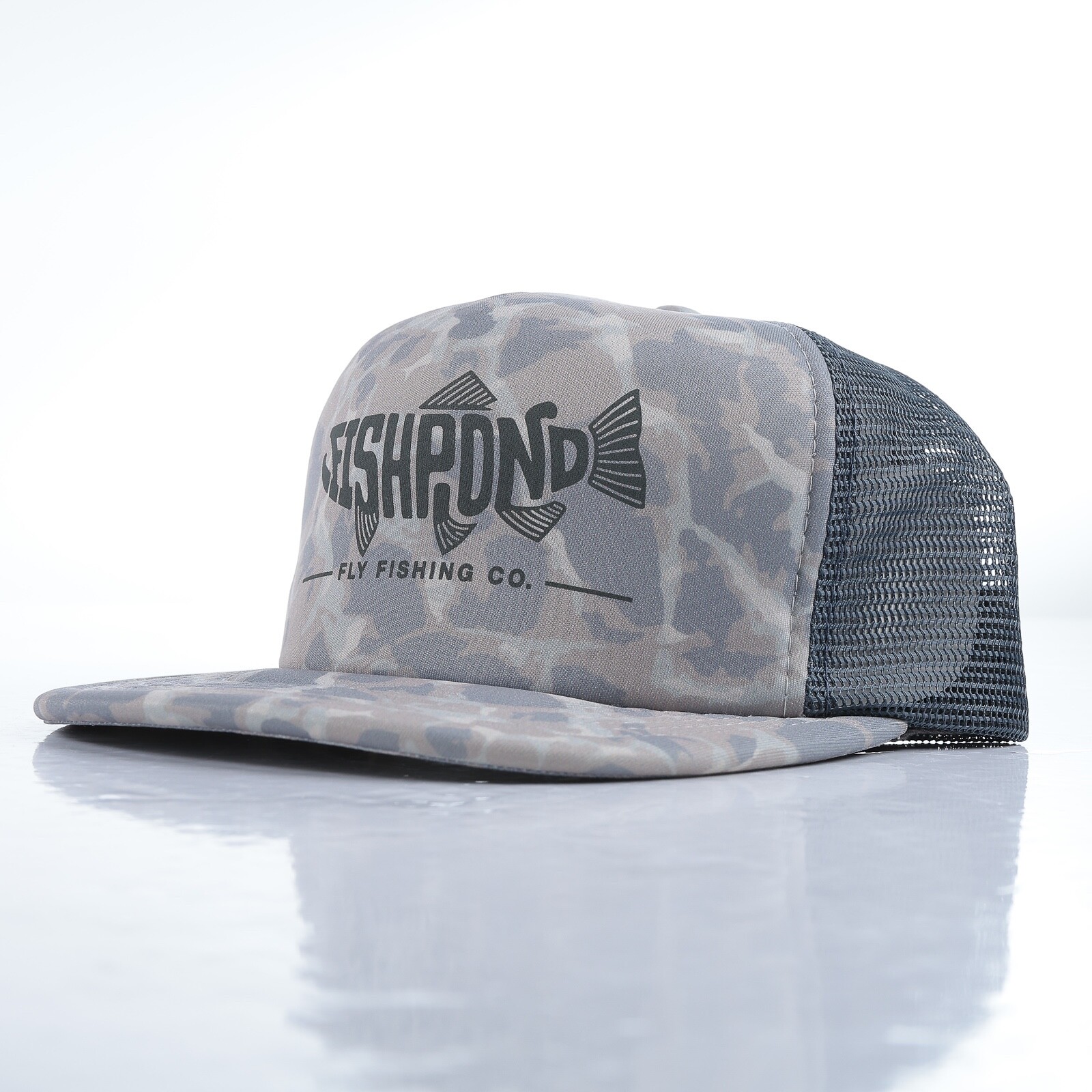 Fishpond Pescado Trucker  Hat - Overcast Camo - FREE SHIPPING