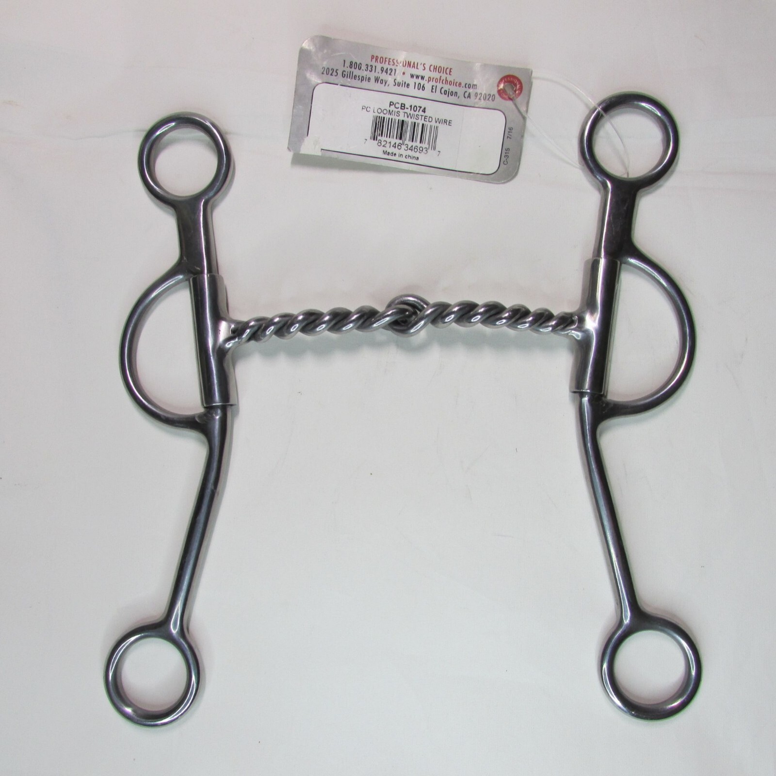 Professional's Choice Loomis Twisted Wire Bit - PCB-1074